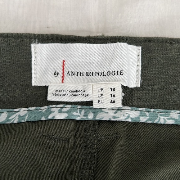 Anthropologie cropped cargo pants - Picture 3 of 6